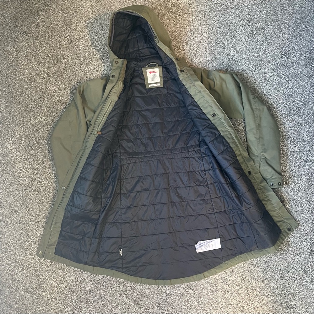 Fjällräven Kiruna Padded Parka, Green, XXS - Picture 5 of 7
